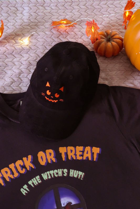 Cat-o-Lantern Corduroy Cap