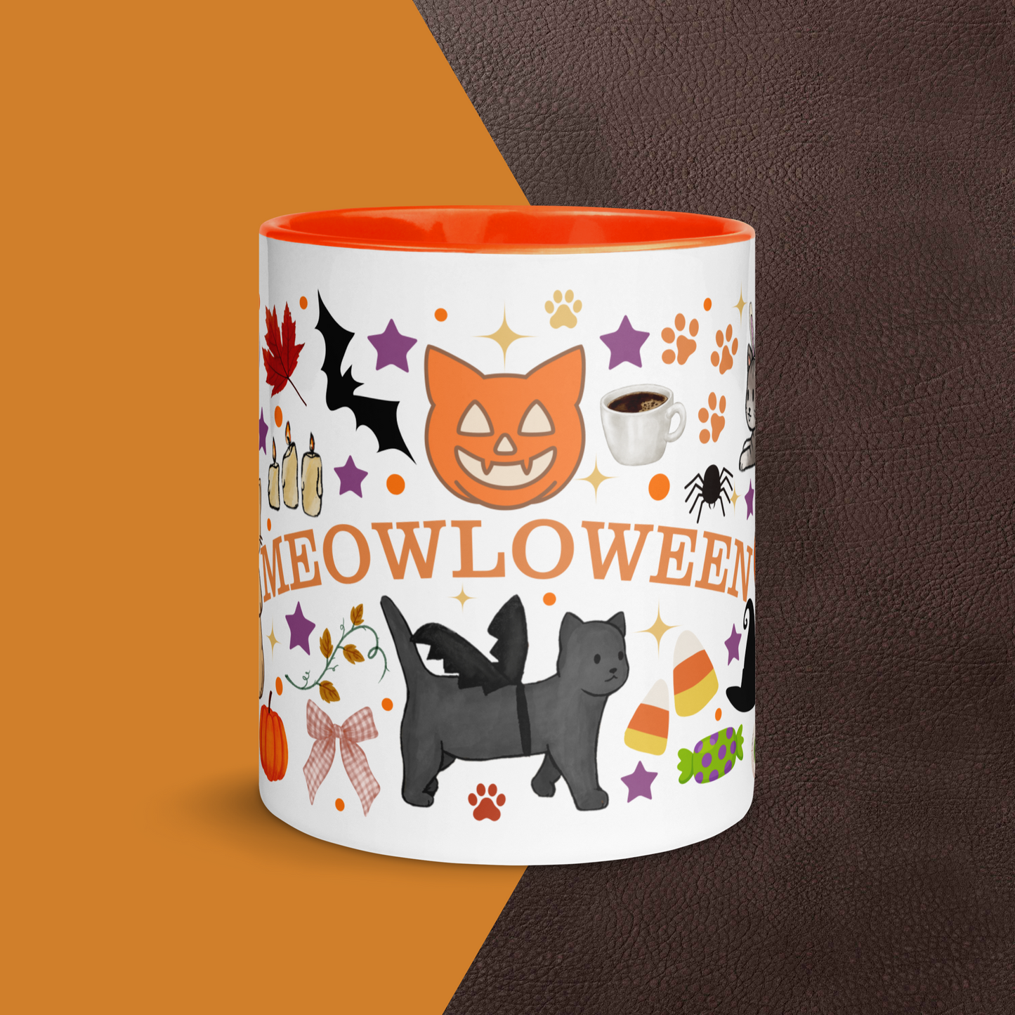 Spooky Sips Cat Mug